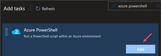 AddPostPSScriptTask Add a post Azure PS Script task