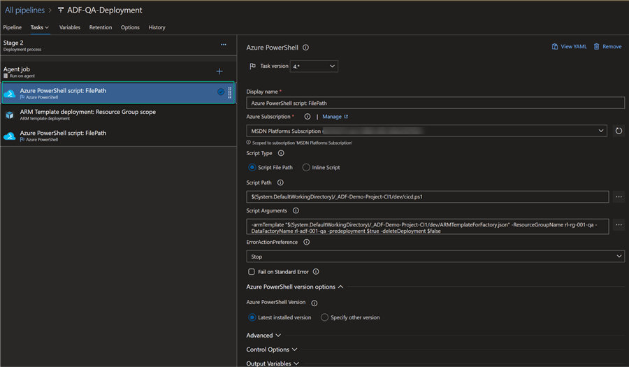 ConfigureStopTriggerTask Configure the stop triggers task