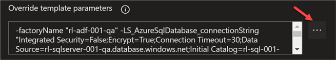 OverrideTemplateParameters Change the override template params. 