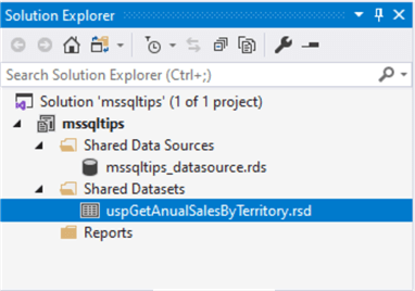 ssrs report development