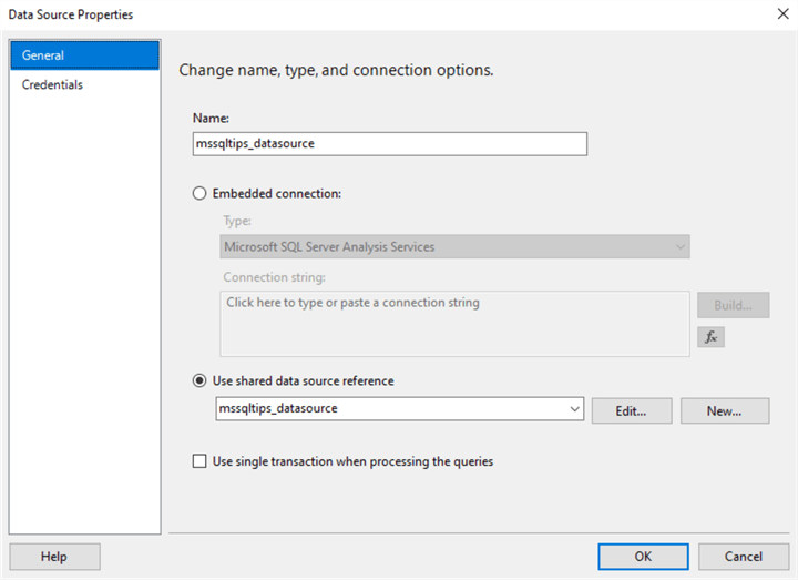 ssrs report development