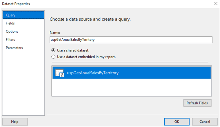 ssrs report development