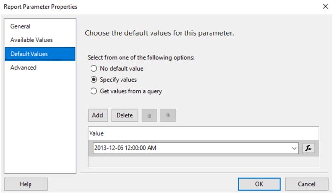 ssrs report development