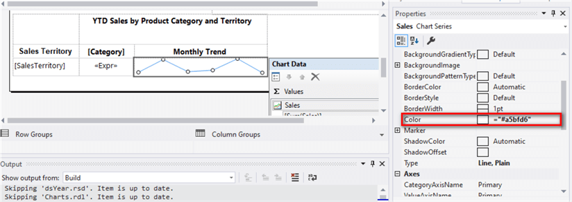ssrs report development