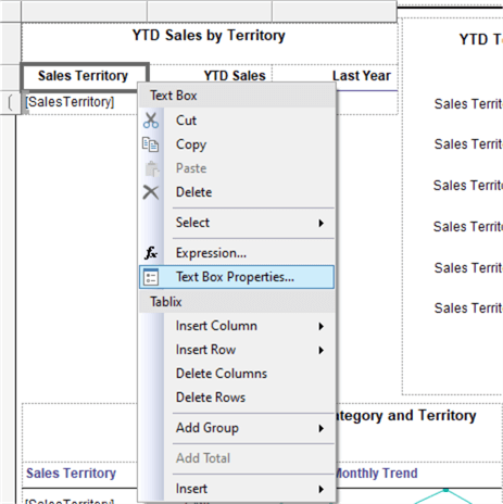 ssrs report development
