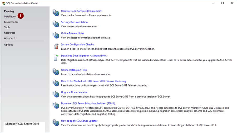 SSAS Install Screen 2