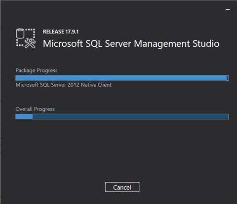 Install SQL Server Management Studio