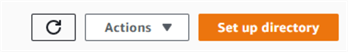 AWS Directory Service console