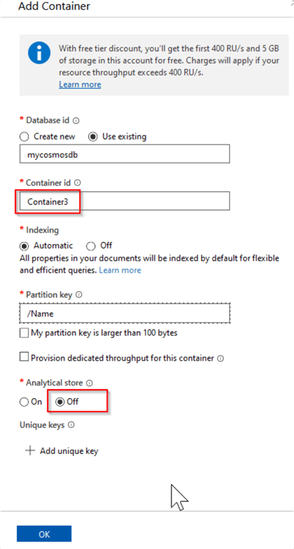 add container