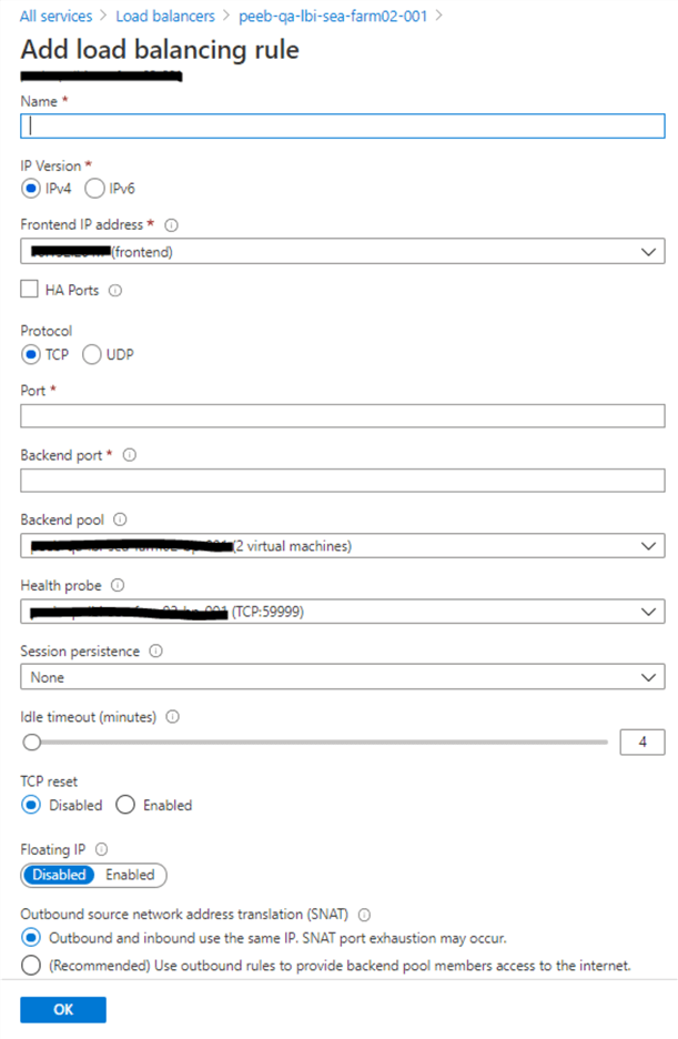 SQL Server Failover Cluster Behind Azure Internal Load Balancer