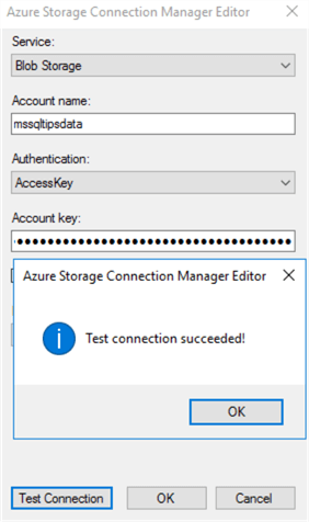 Test connection