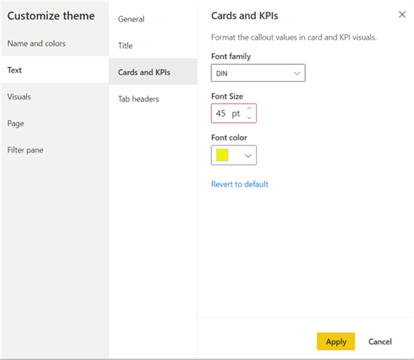 customize theme