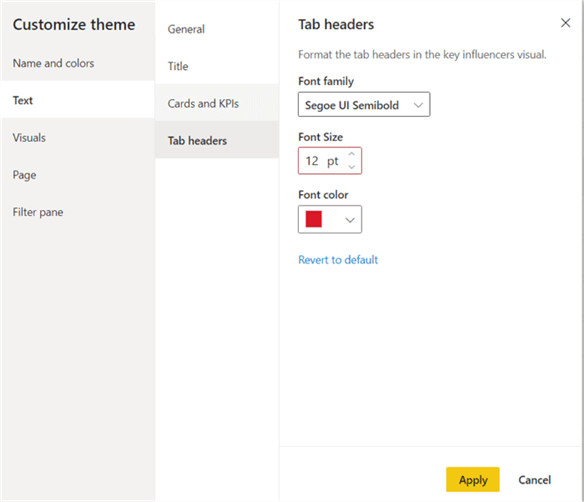 customize theme