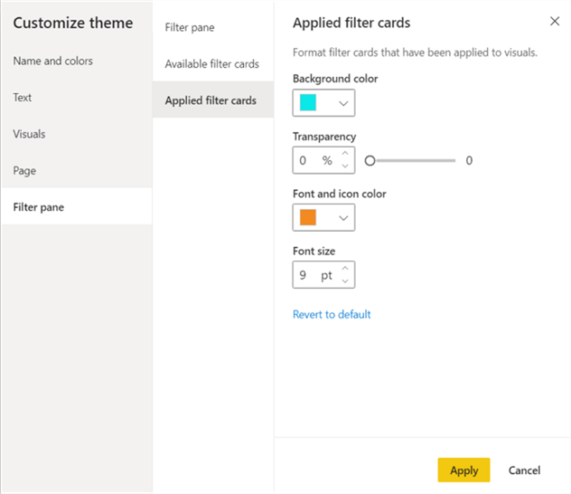 customize theme