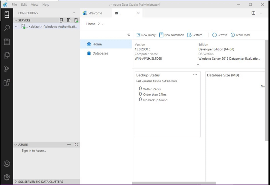 azure data studio