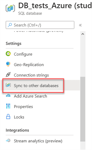 create a sync group