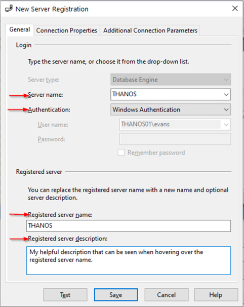 registered servers new server registration