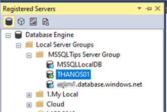 server groups list