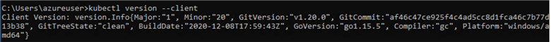 kubectl command