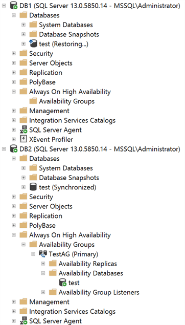 ssms object explorer