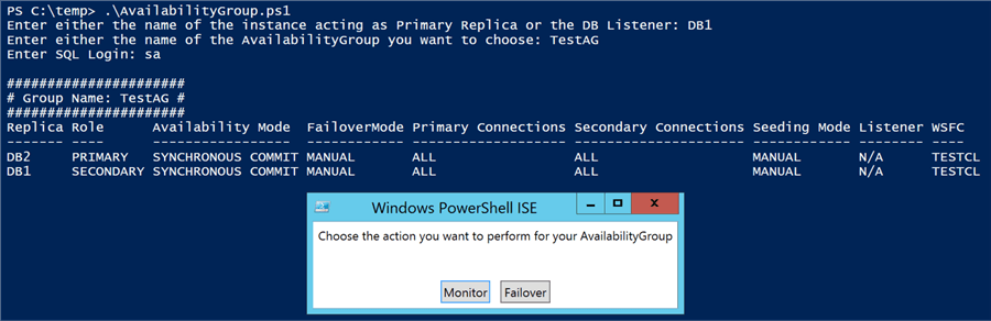 powershell script
