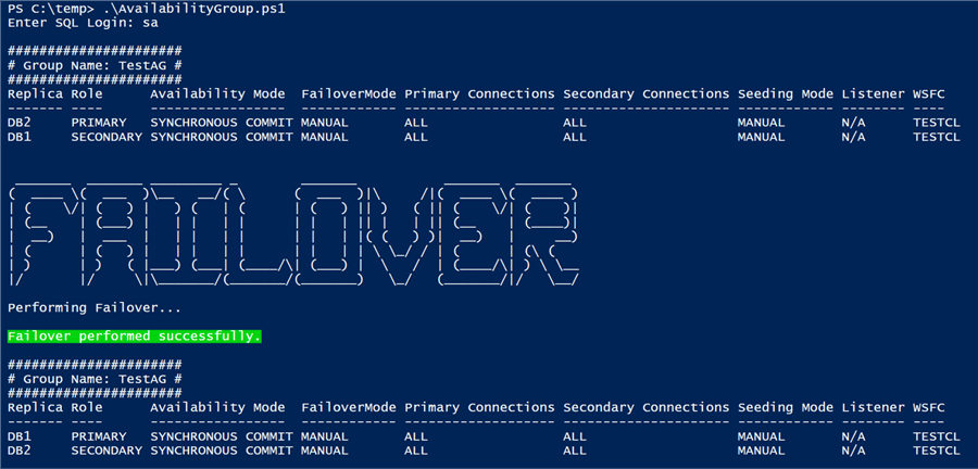 powershell script