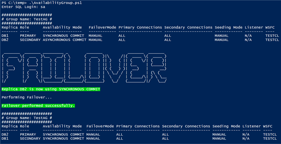 powershell script