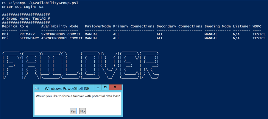 powershell script