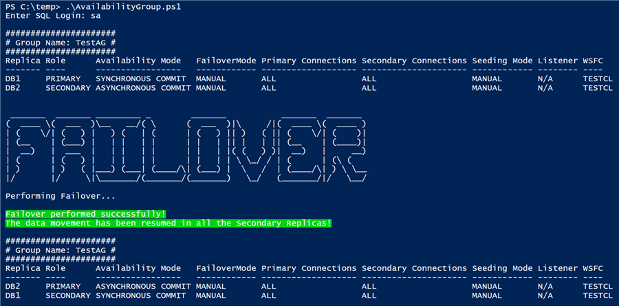 powershell script