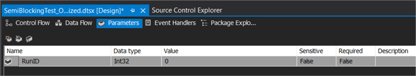 package params