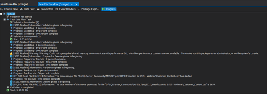 package validation