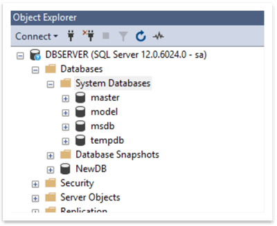 system databases