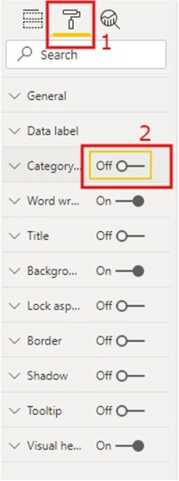 Snapshot of Card visual configuration 2