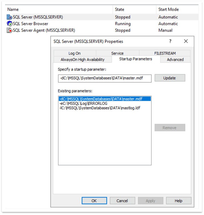 sql server configuration manager