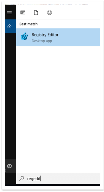 registry editor