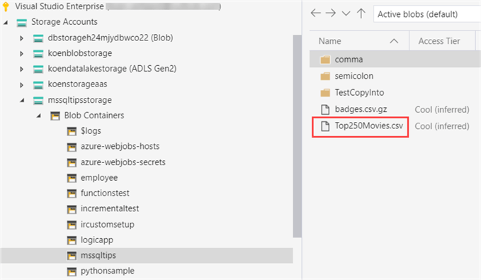 azure storage explorer