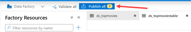 publish datasets