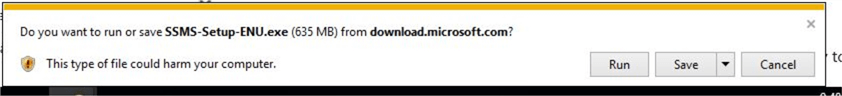Start SSMS Setup download