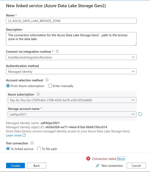 Azure Data Factory Pipelines to Export All Tables to CSV Files