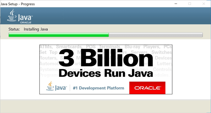 ADF - Hybrid Design Pattern - Installing the Java Runtime