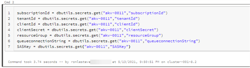 DbutilsSecrets Add the dbutils secrets to notebook