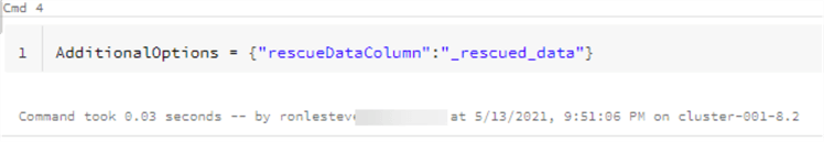 AdditionalOptionsRescueData Add additional options for rescue data