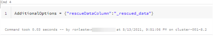 RemoveSchemaHints Remove the schema hints from the Additional Options code block
