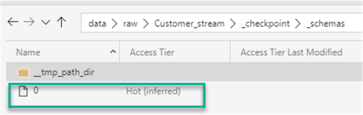 schemafilecreated a new schema file is created.