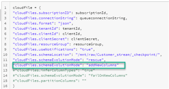 AddNewCols Enable option to addNewColumns in code block