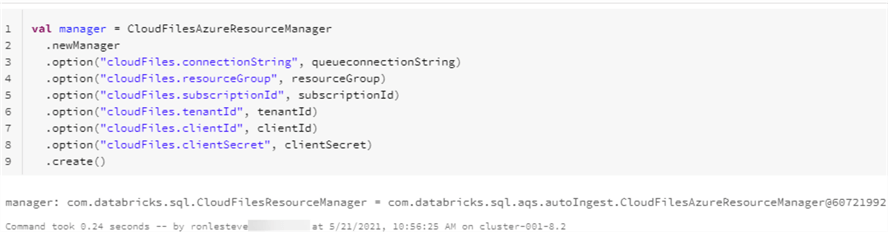 ResourceManagerDF Create a resource manager data frame.