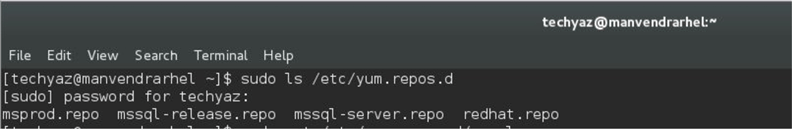 install repository