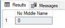 query results