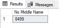 query results