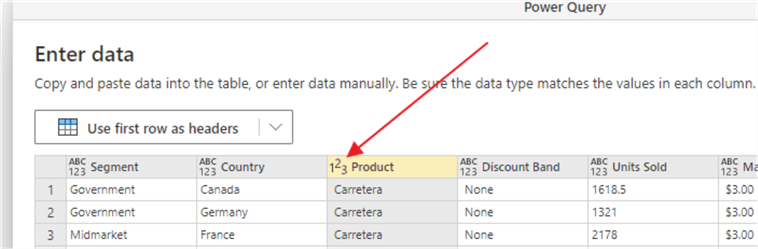 change data type 2